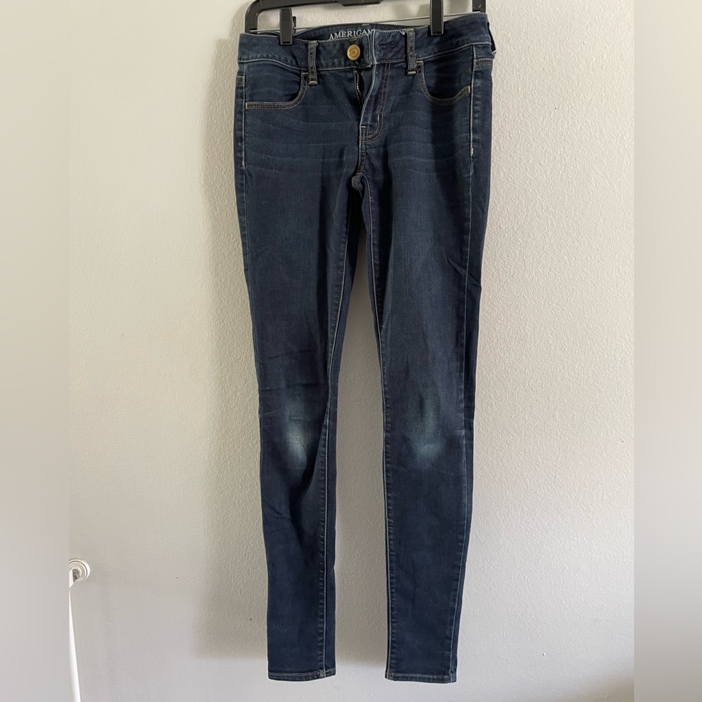 American Eagle Outfitters Jegging Blue Women's Jeans
